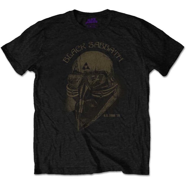 Black Sabbath Unisex T-Shirt: US Tour 1978 (Medium)
