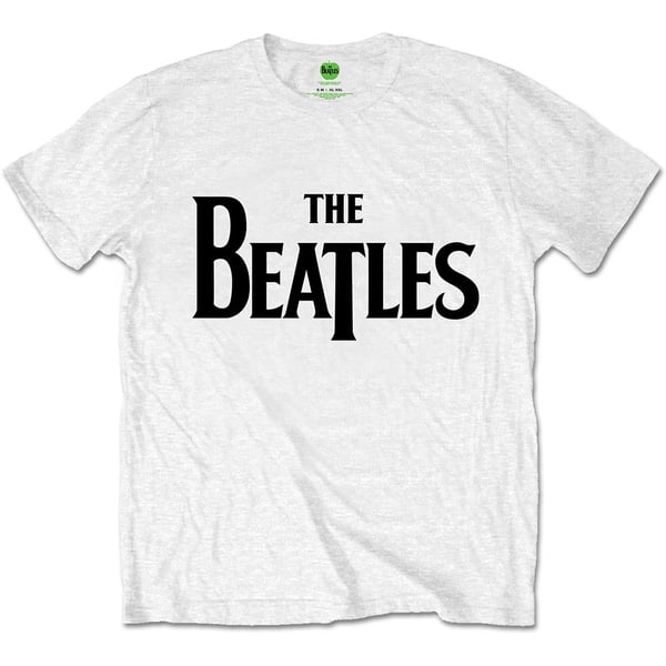 The Beatles Unisex T-Shirt: Drop T Logo (Retail Pack) (X-Large)