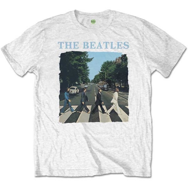 The Beatles Unisex T-Shirt: Abbey Road & Logo (Retail Pack) (XX-Large)