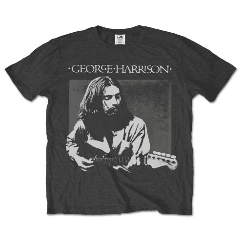 George Harrison Unisex T-Shirt: Live Portrait (Small)