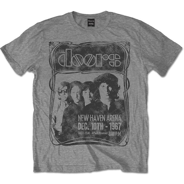 The Doors Unisex T-Shirt: New Haven Frame (Small)