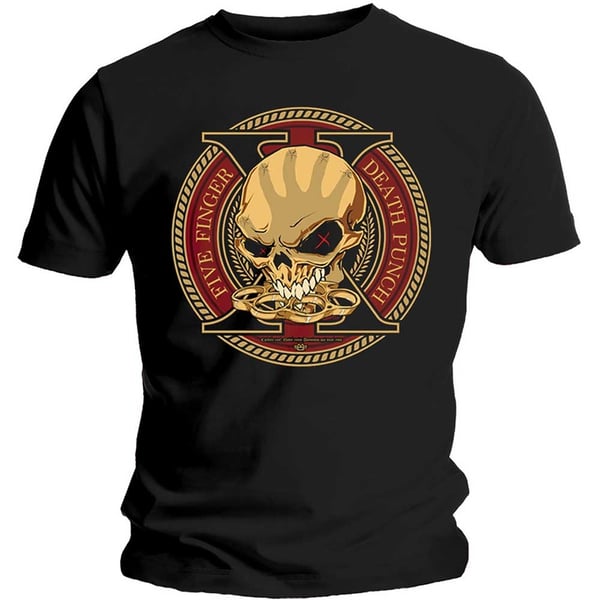 Five Finger Death Punch Unisex T-Shirt: Decade of Destruction (Small)