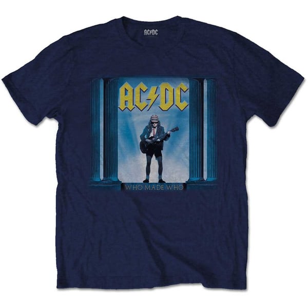 AC/DC Unisex T-Shirt: Who Man Who (Small)
