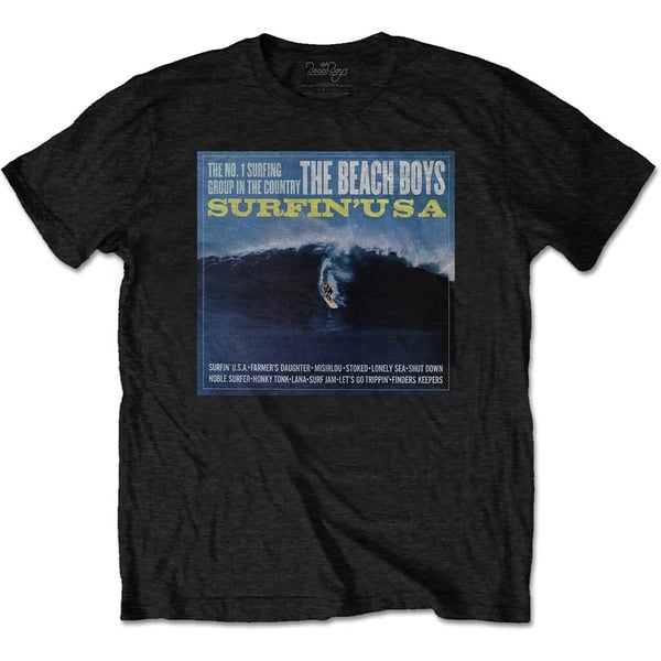 The Beach Boys Unisex T-Shirt: Surfin' USA (Small)