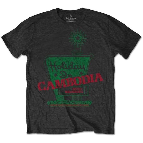 Dead Kennedys Unisex T-Shirt: Holiday in Cambodia (Medium)