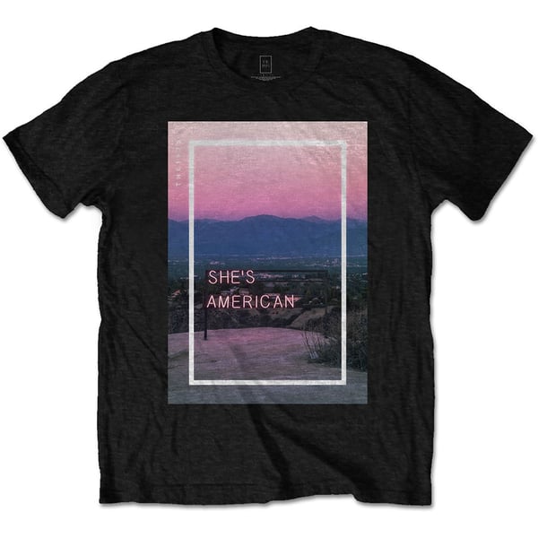 The 1975 Unisex T-Shirt: She's American (Medium)