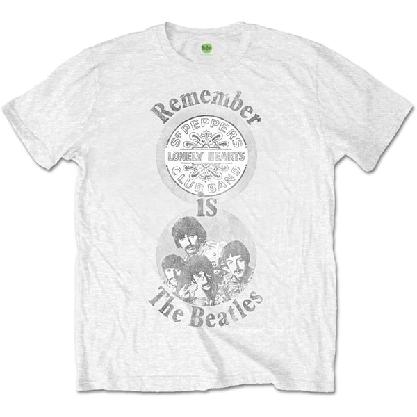 The Beatles Unisex T-Shirt: Remember (Medium)