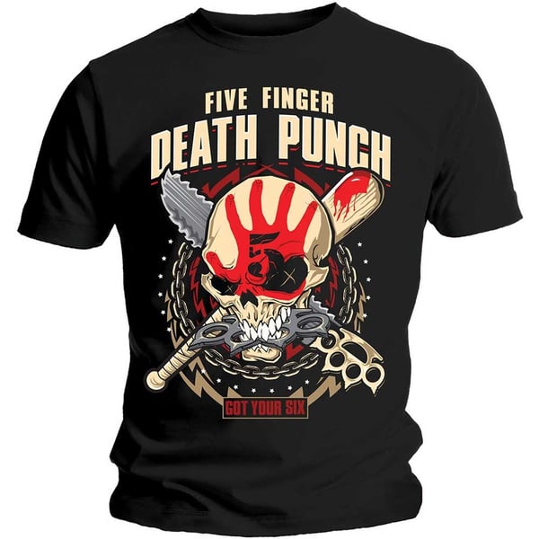 Five Finger Death Punch Unisex T-Shirt: Zombie Kill (Medium)