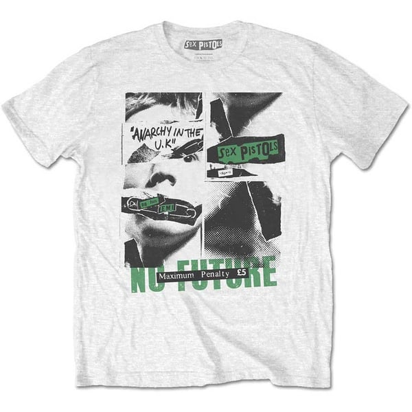 The Sex Pistols Unisex T-Shirt: No Future (Medium)