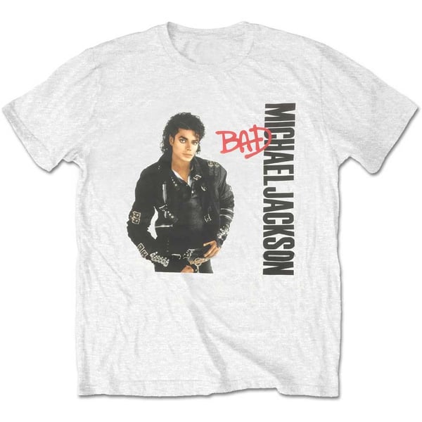 Michael Jackson Unisex T-Shirt: Bad (Medium)