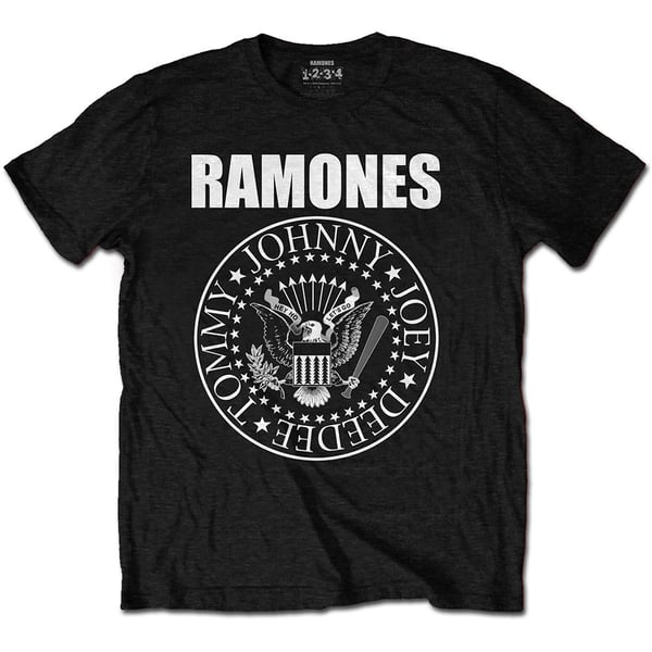 Ramones Unisex T-Shirt: Presidential Seal (Large)
