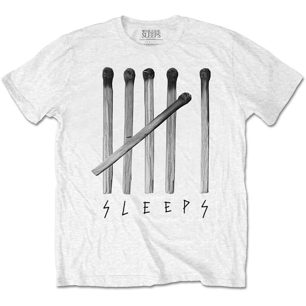 While She Sleeps Unisex T-Shirt: Matches (Large)