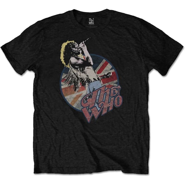 The Who Unisex T-Shirt: Roger Vintage Pose (Large)