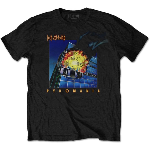 Def Leppard Unisex T-Shirt: Pyromania (X-Large)