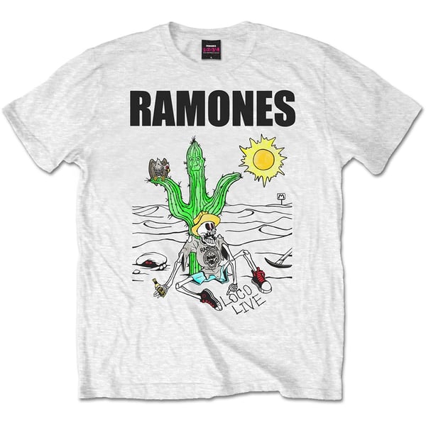 Ramones Unisex T-Shirt: Loco Live (X-Large)