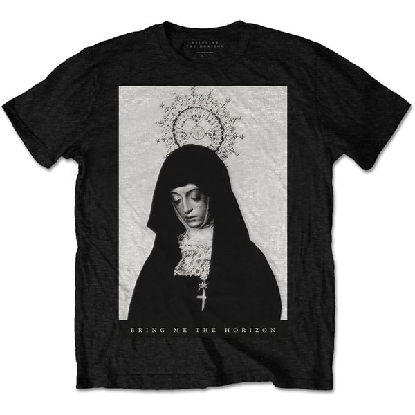 Bring Me The Horizon Unisex T-Shirt: Nun (X-Large)