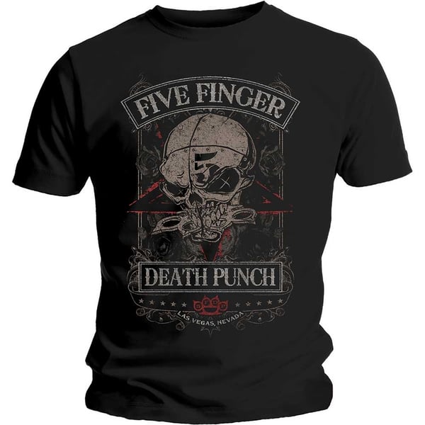 Five Finger Death Punch Unisex T-Shirt: Wicked (X-Large)