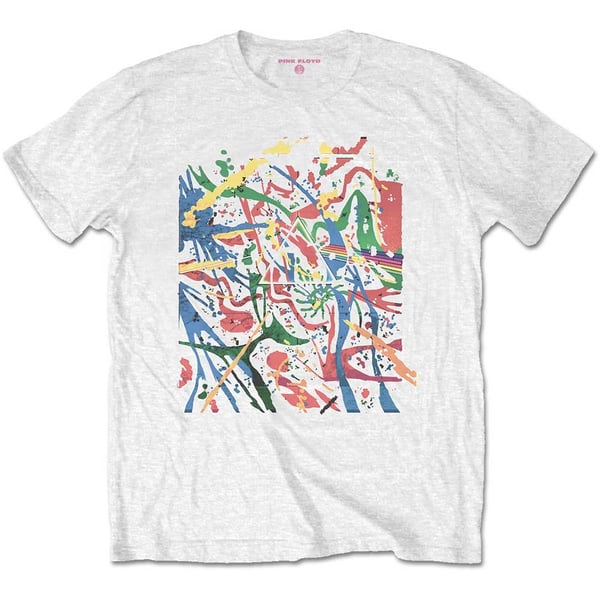 Pink Floyd Unisex T-Shirt: Pollock Prism (X-Large)