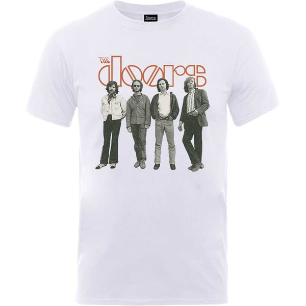 The Doors Unisex T-Shirt: Band Standing (X-Large)