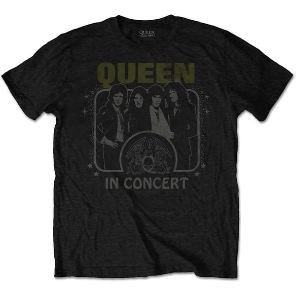 Queen Unisex T-Shirt: In Concert (X-Large)