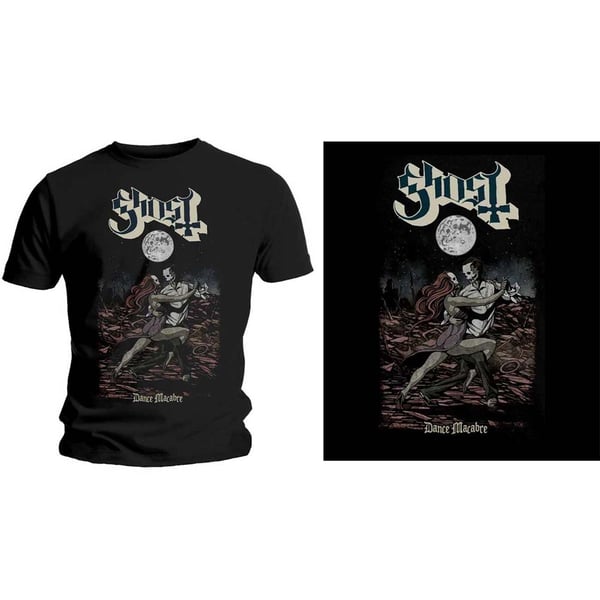 Ghost Unisex Tee: Dance Macabre (X-Large)