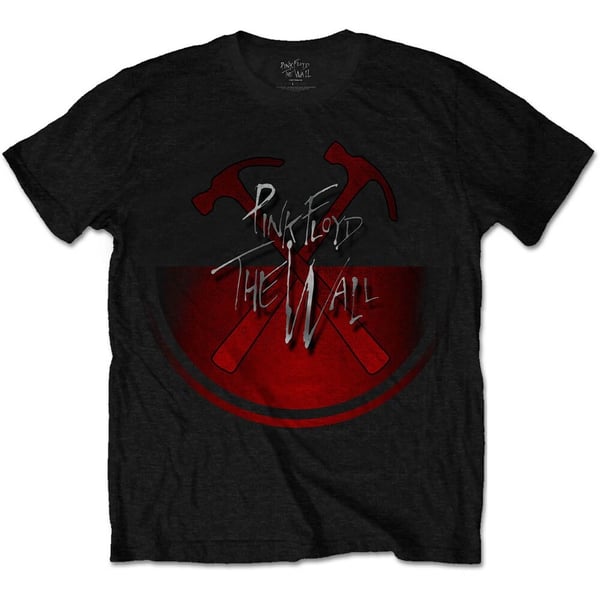 Pink Floyd Unisex T-Shirt: The Wall Oversized Hammers (XX-Large)