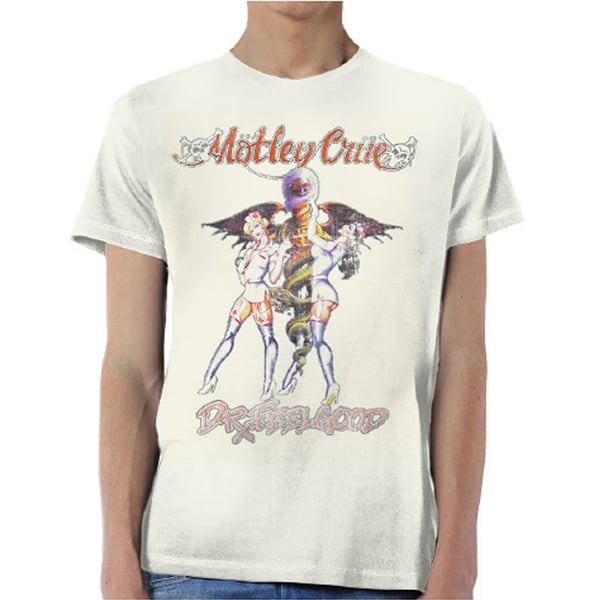 Motley Crue Unisex T-Shirt: Dr Feelgood Vintage (XX-Large)