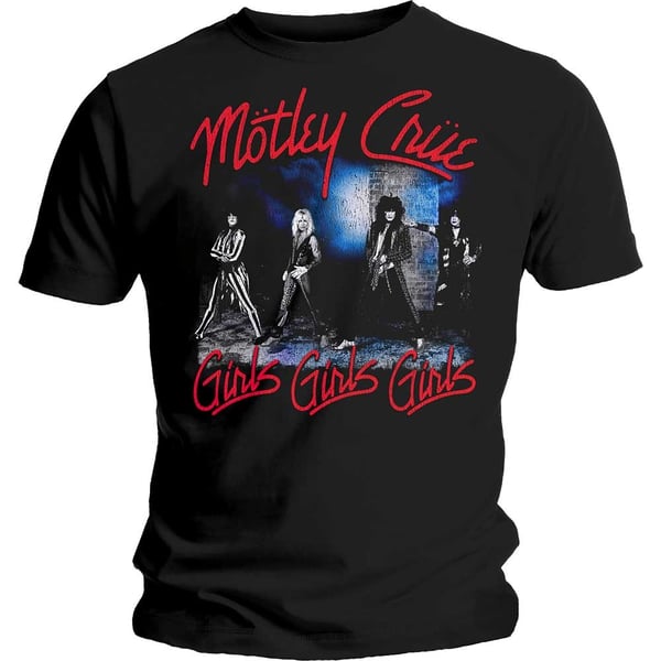 Motley Crue Unisex T-Shirt: Smokey Street (XX-Large)