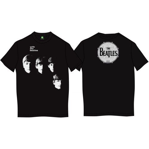 The Beatles Unisex T-Shirt: With The Beatles (Back Print) (Small)