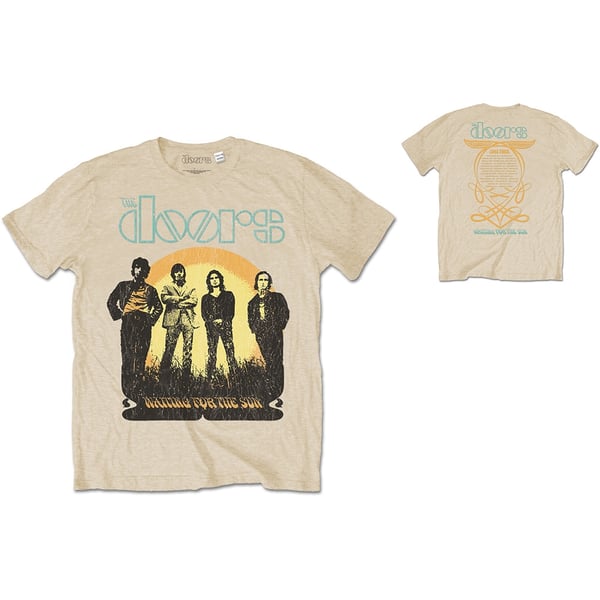 The Doors Unisex T-Shirt: 1968 Tour (Back Print) (Small)