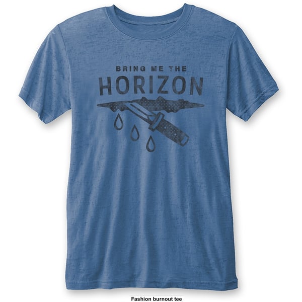 Bring Me The Horizon Unisex Burn Out T-Shirt: Wound (Medium)