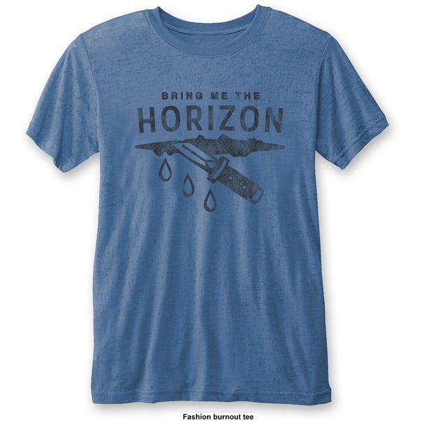 Bring Me The Horizon Unisex Burn Out T-Shirt: Wound (Medium)