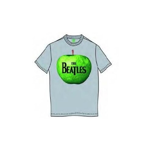 The Beatles Unisex T-Shirt: Apple Logo (Medium)
