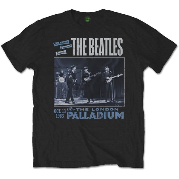 The Beatles Unisex T-Shirt: 1963 The Palladium (Medium)