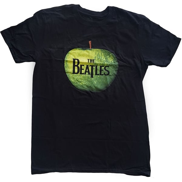 The Beatles Unisex T-Shirt: Apple Logo (Large)