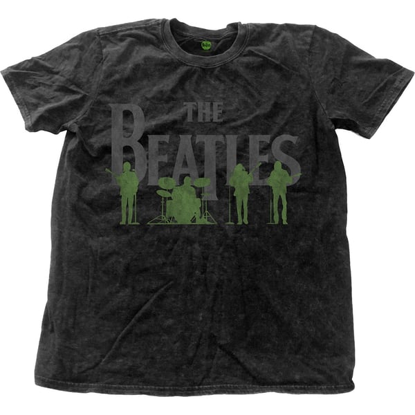 The Beatles Unisex Snow Wash T-Shirt: Saville Row Line-Up (Medium)
