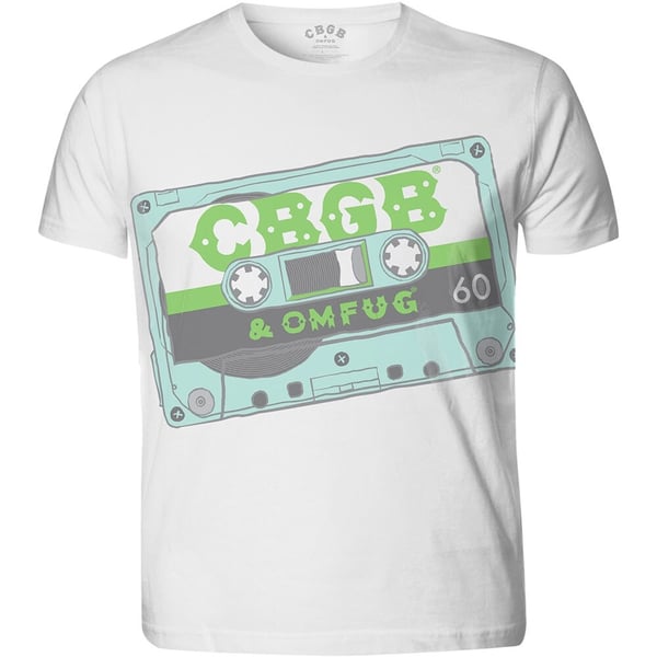 CBGB Unisex Sublimation T-Shirt: Tape (Small)