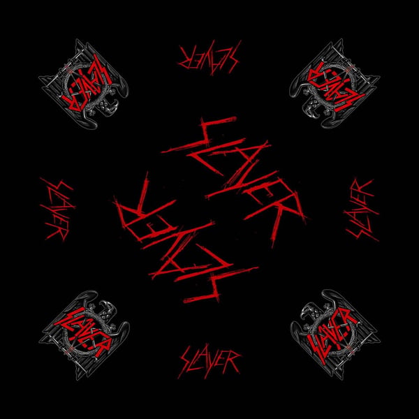 Slayer Unisex Bandana: Black Eagle
