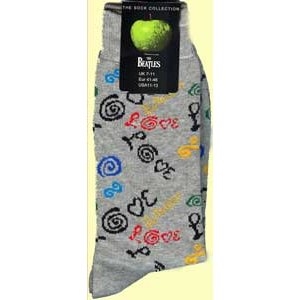 The Beatles Unisex Ankle Socks: Love (UK Size 7 - 11)