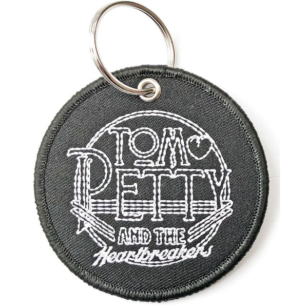 Tom Petty & The Heartbreakers Keychain: Circle Logo (Double Sided Patch)