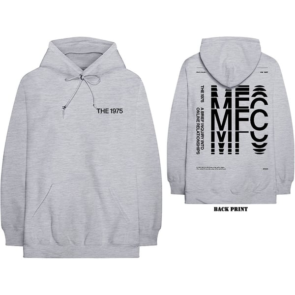 The 1975 Unisex Pullover Hoodie: ABIIOR MFC (Back Print) (Large)