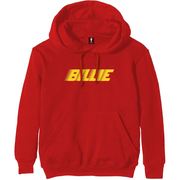 Billie Eilish Unisex Pullover Hoodie: Racer Logo (XX-Large)