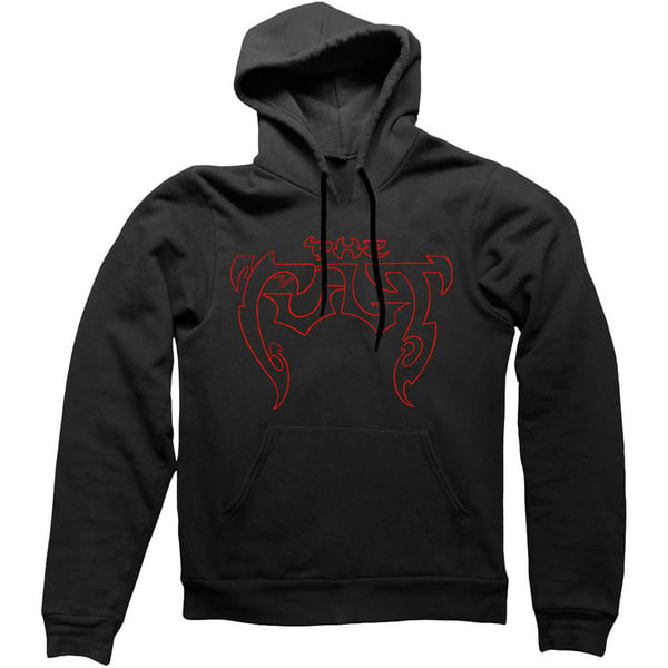 The Cult Unisex Pullover Hoodie: Outline Logo (X-Large)