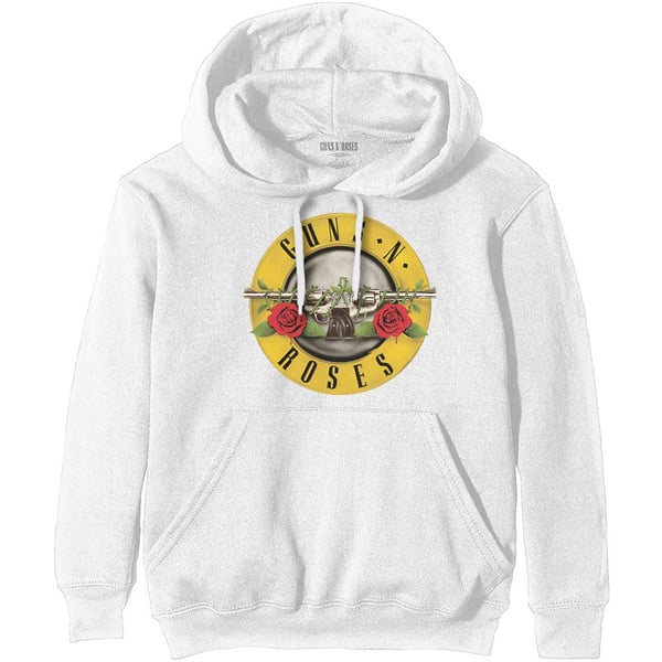 Guns N' Roses Pullover Hoodie: Classic Logo (Medium)