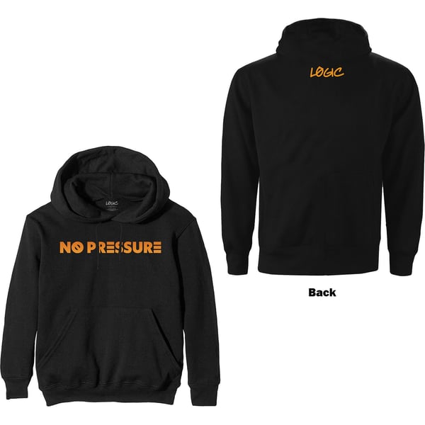 Logic Unisex Pullover Hoodie: No Pressure Gradient (Back Print) (Large)