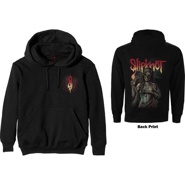 Slipknot Unisex Pullover Hoodie: Burn Me Away (Back Print) (Small)