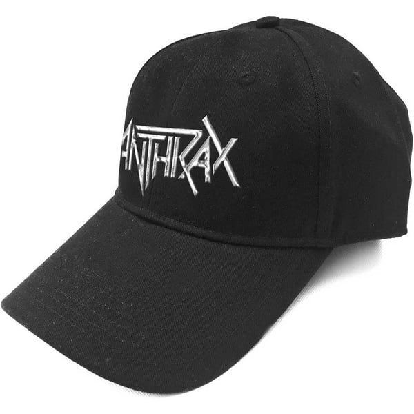 Anthrax Unisex Baseball Cap: Logo (Sonic Silver)