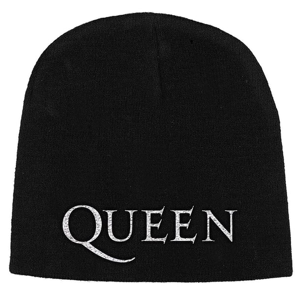 Queen Unisex Beanie Hat: Logo