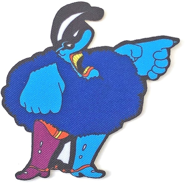 The Beatles Standard Patch: Yellow Submarine Chief blue Meanie (Loose)