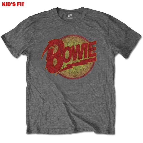 David Bowie Kids T-Shirt: Diamond Dogs Logo (9-10 Years)